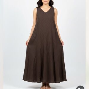 Eileen Fisher Chocolate Brown Dress